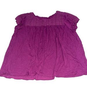 St. John’s Bay Plum Purple Blouse - Size XL‎